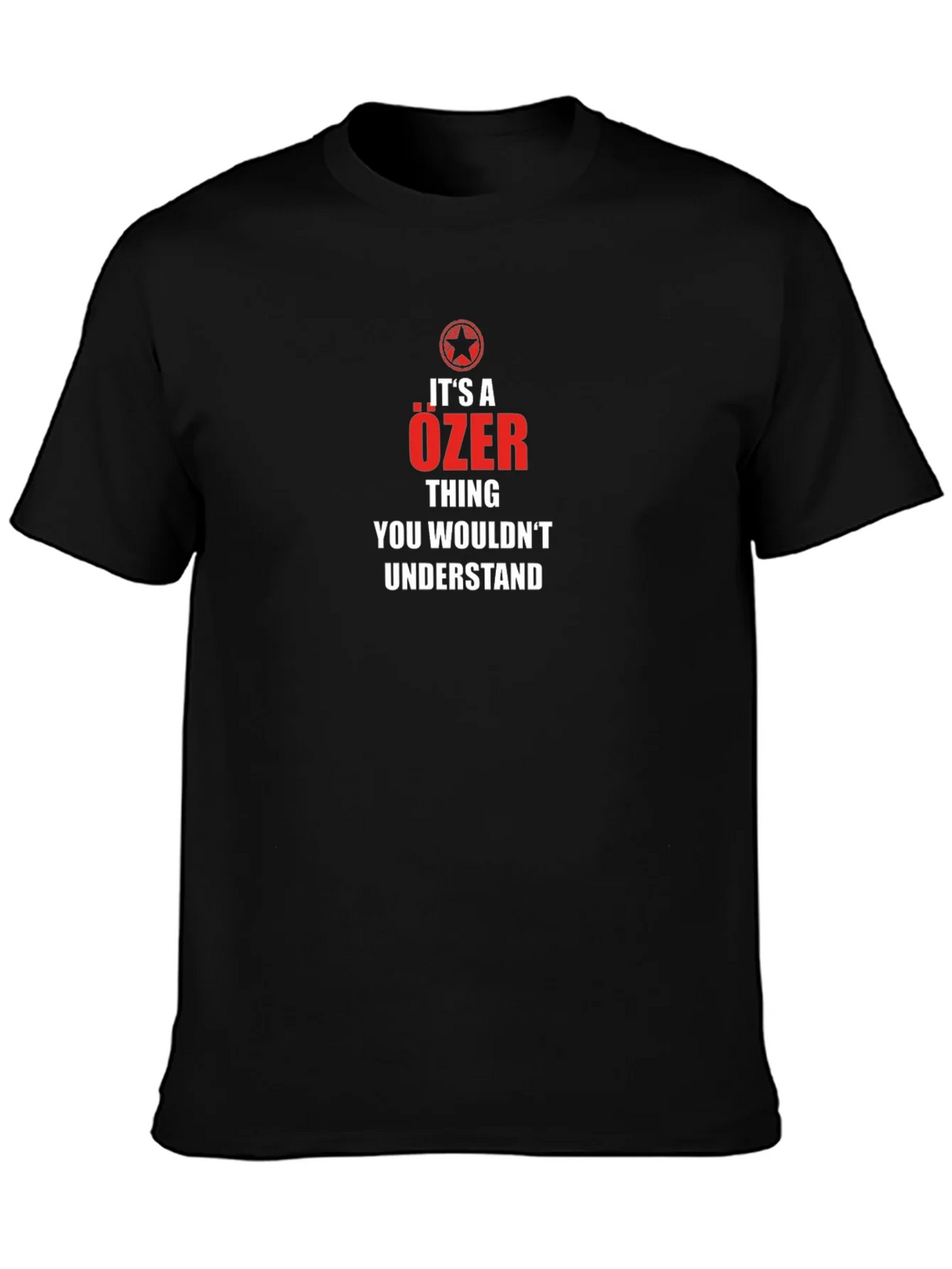 Its A Özer Thing T-Shirt - Unique Custom Name Tee product image 3