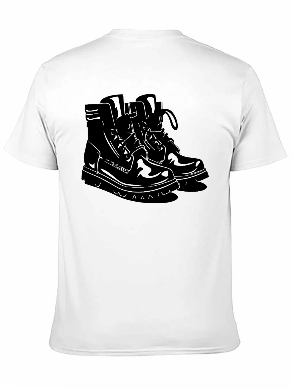 Mens Black Graphic Tee - Boots Design product image 10