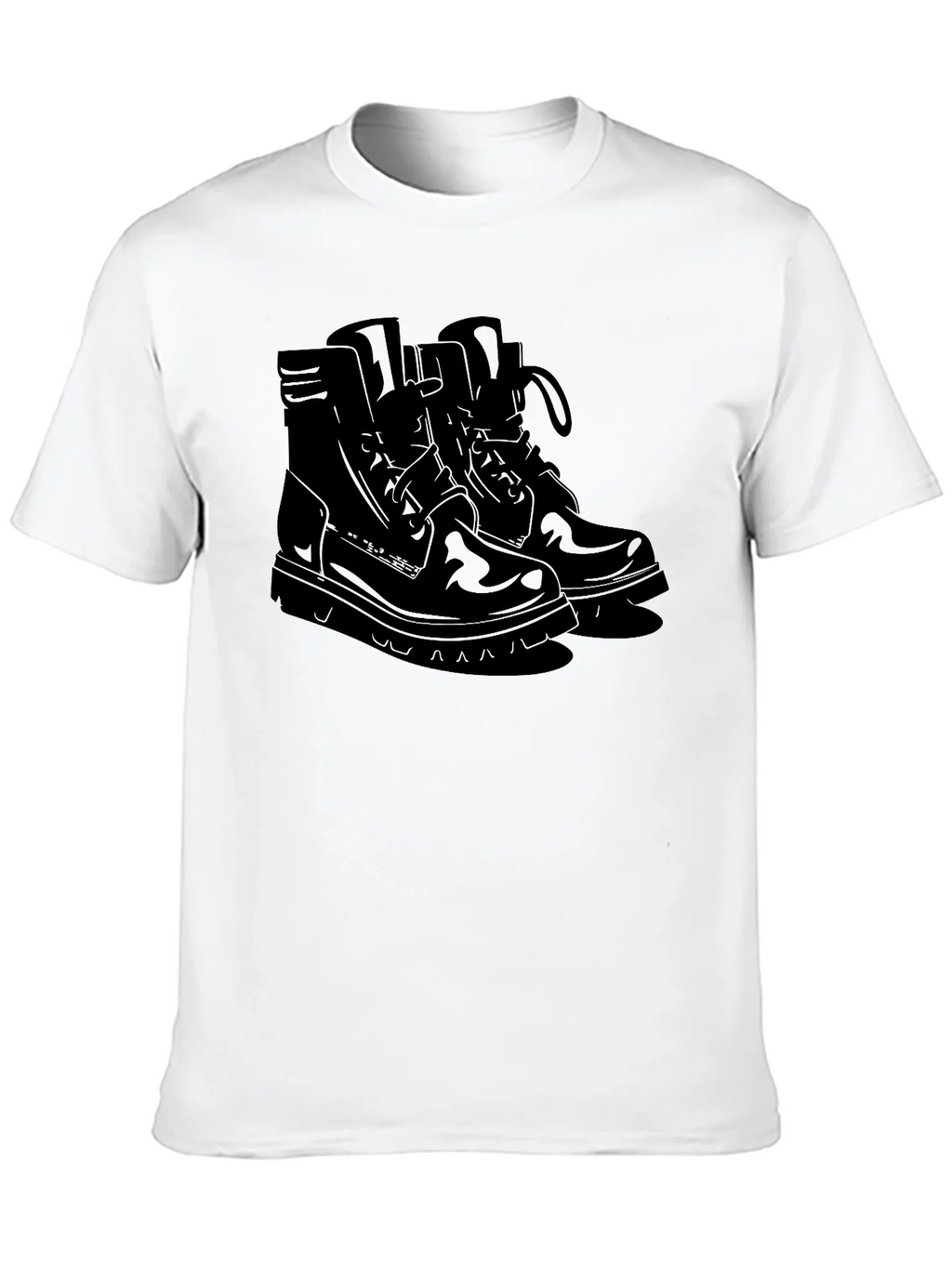 Mens Black Graphic Tee - Boots Design product image 9