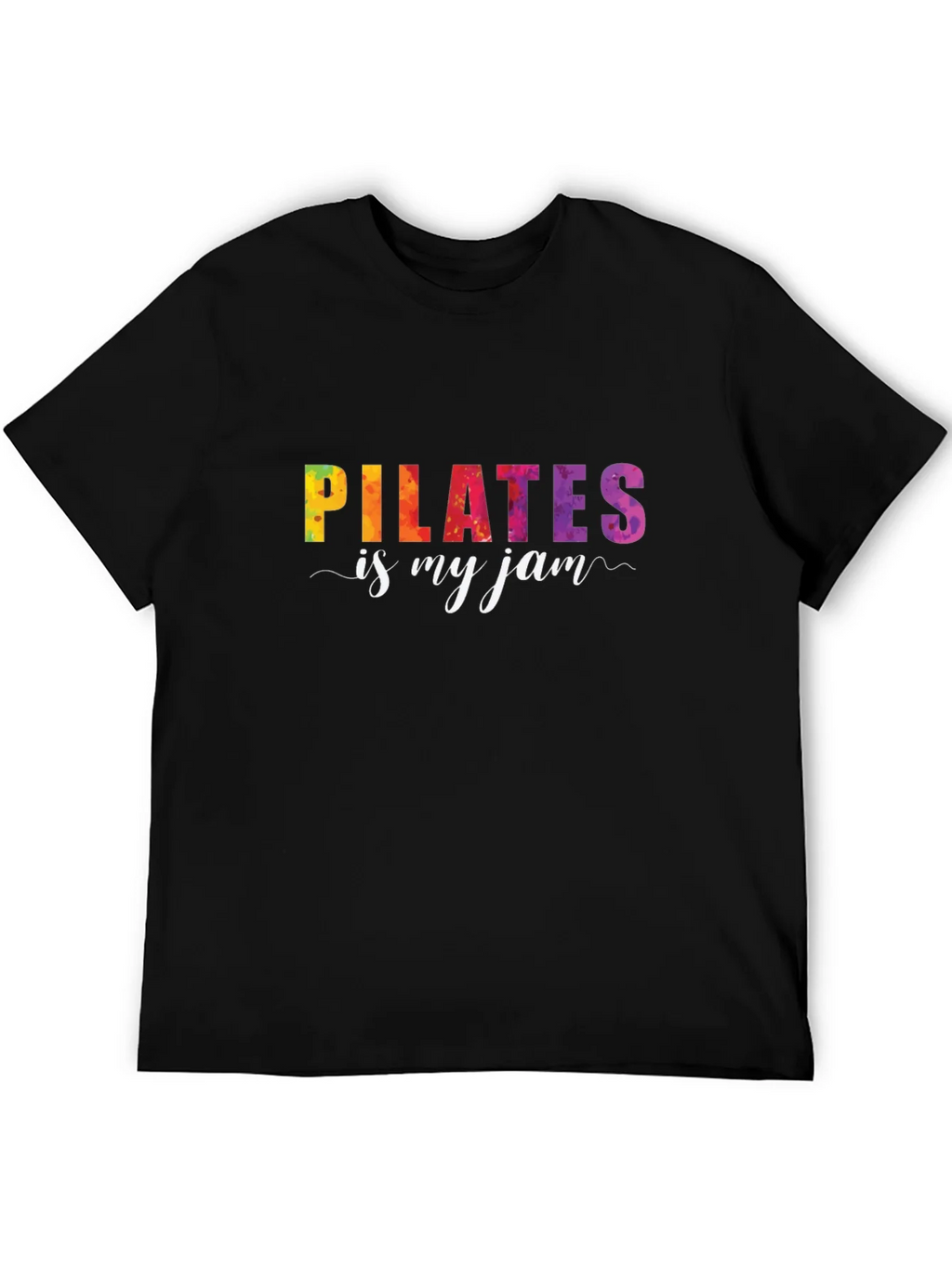 Pilates Is My Jam Graphic Tee - Black T-Shirt product image 5