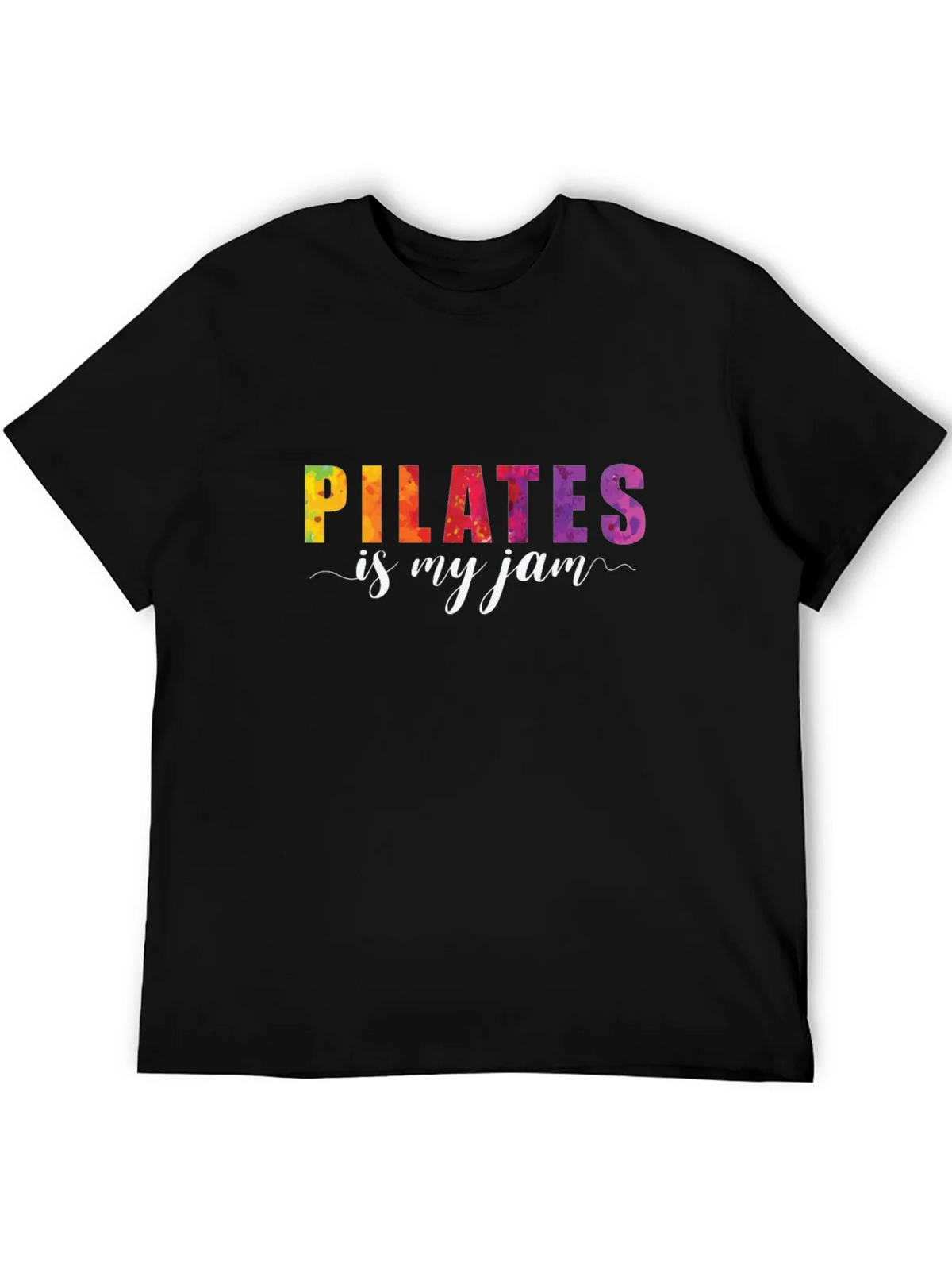 Pilates Is My Jam Graphic Tee - Black T-Shirt product image 5