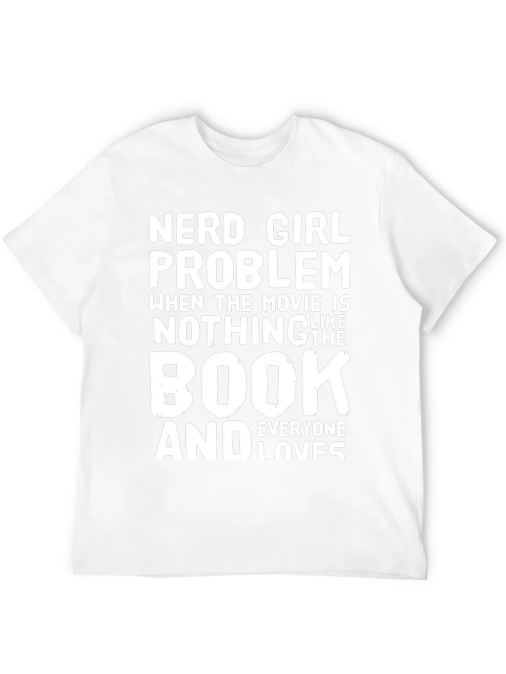 Nerd Girl Problem T-Shirt - Book vs Movie Tee product image 11