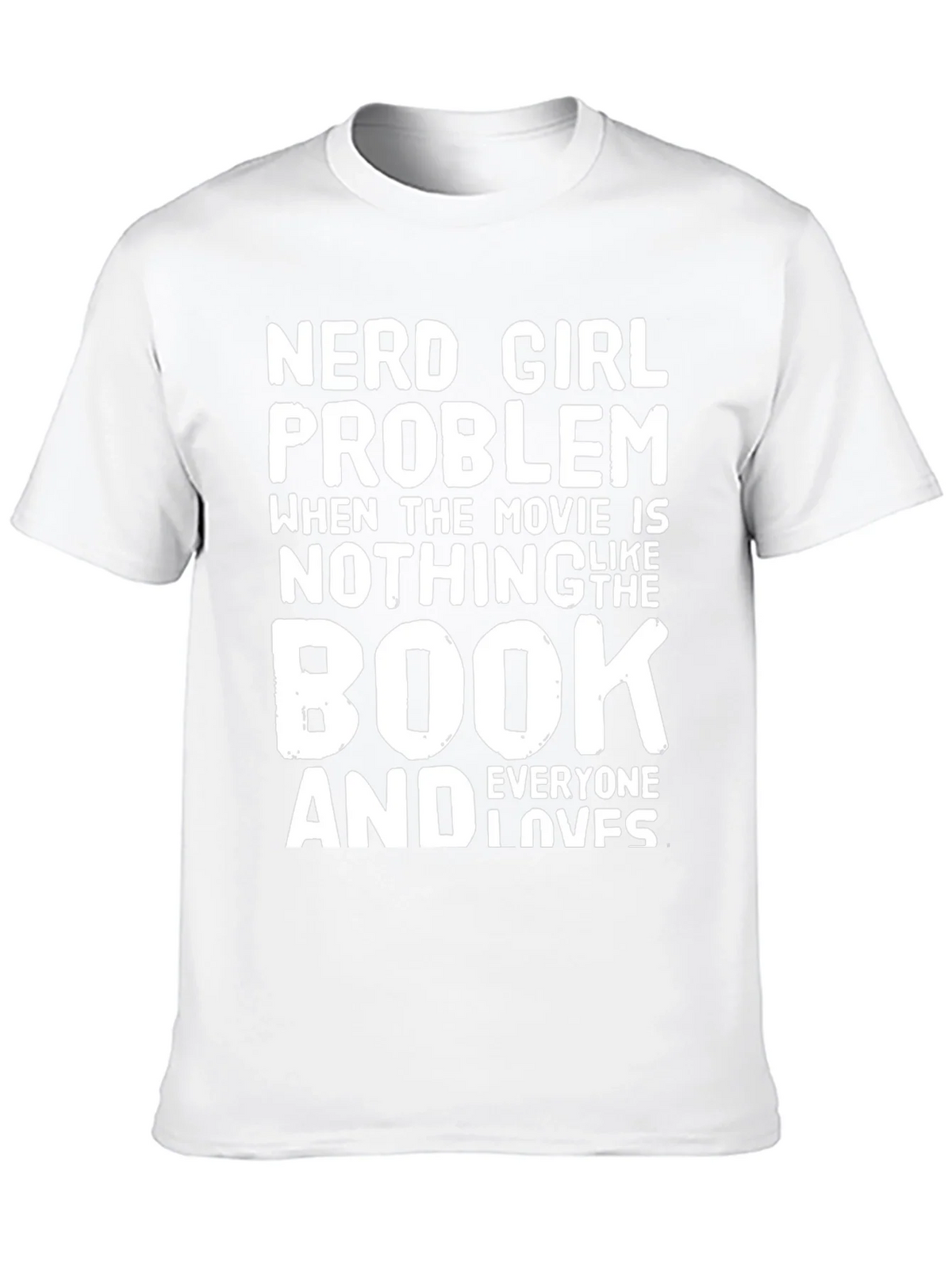 Nerd Girl Problem T-Shirt - Book vs Movie Tee product image 9