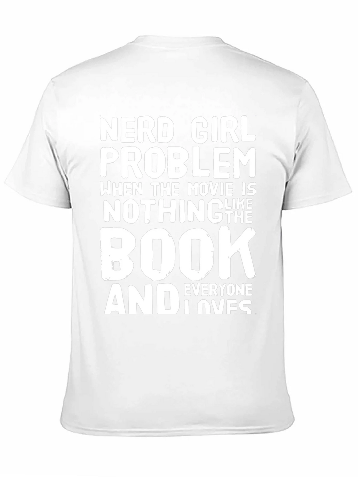 Nerd Girl Problem T-Shirt - Book vs Movie Tee product image 10