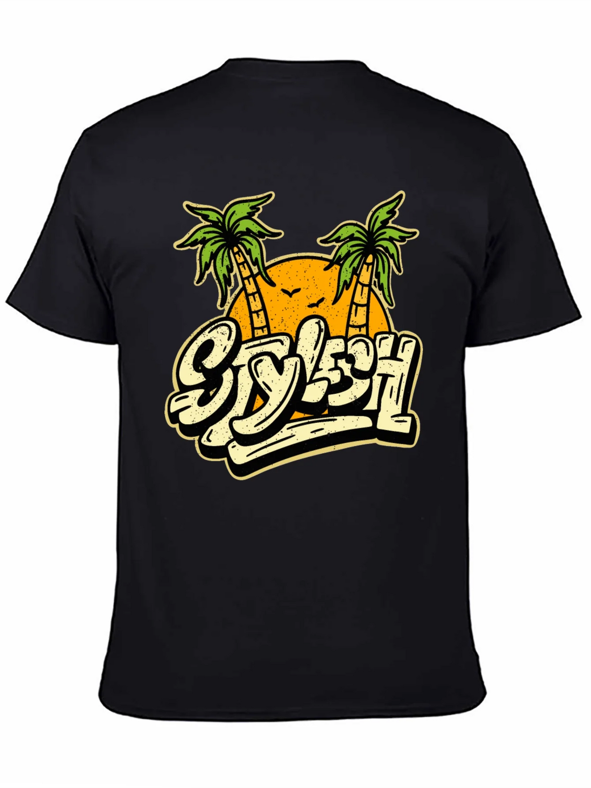 Stylish Palm Tree Graphic T-Shirt - Vacation Vibes product image 4