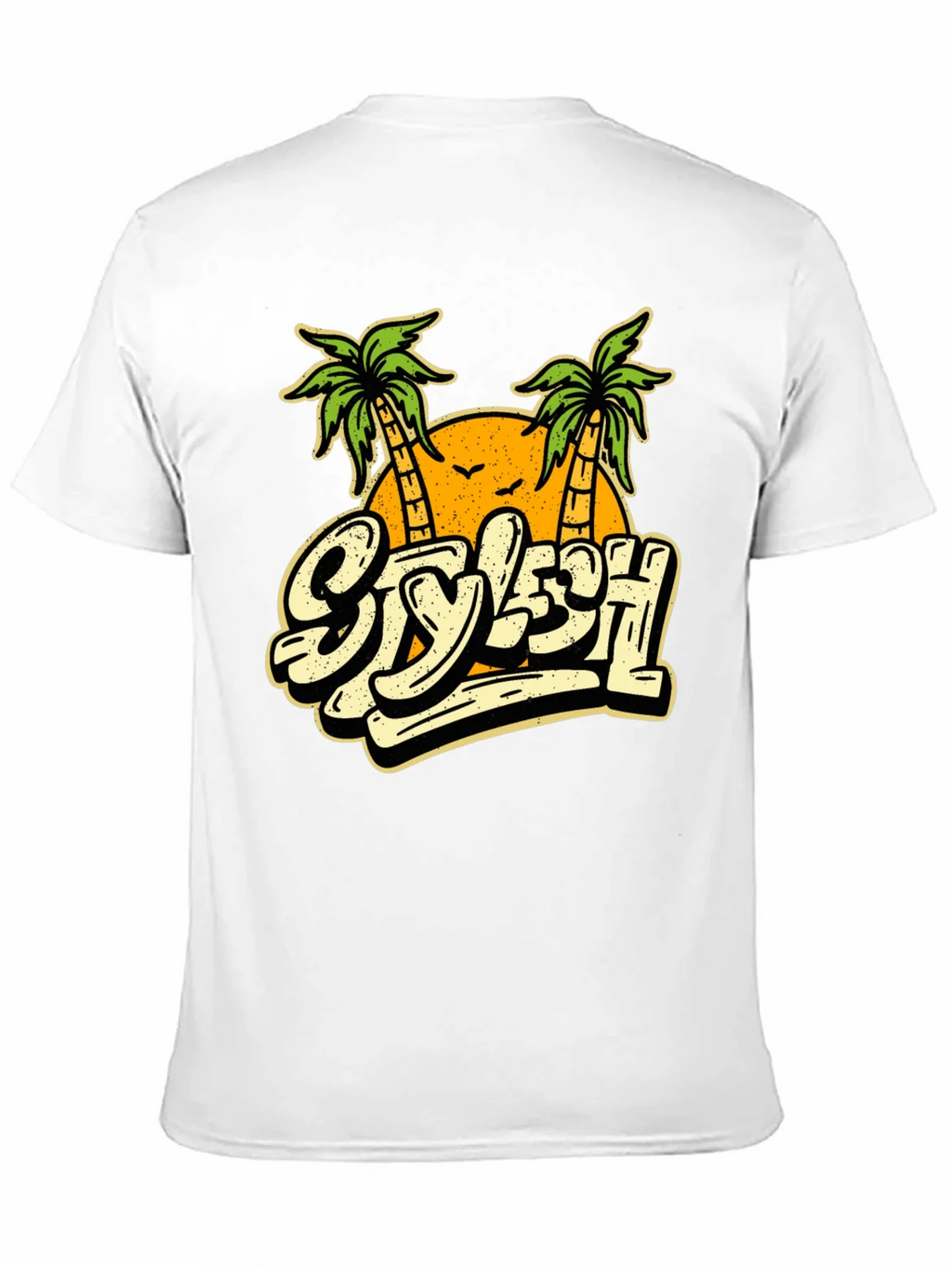 Stylish Palm Tree Graphic T-Shirt - Vacation Vibes product image 10