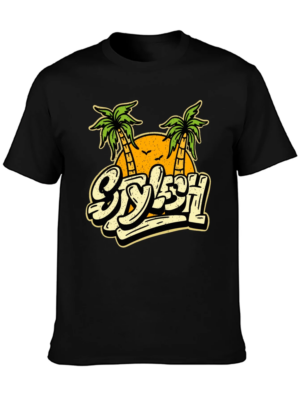 Stylish Palm Tree Graphic T-Shirt - Vacation Vibes product image 3