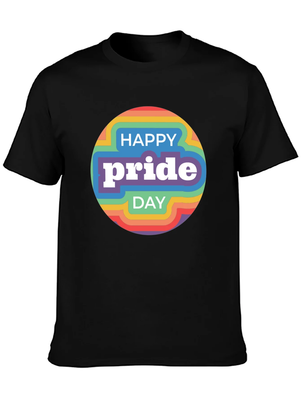 Happy Pride Day Graphic T-Shirt product image 3