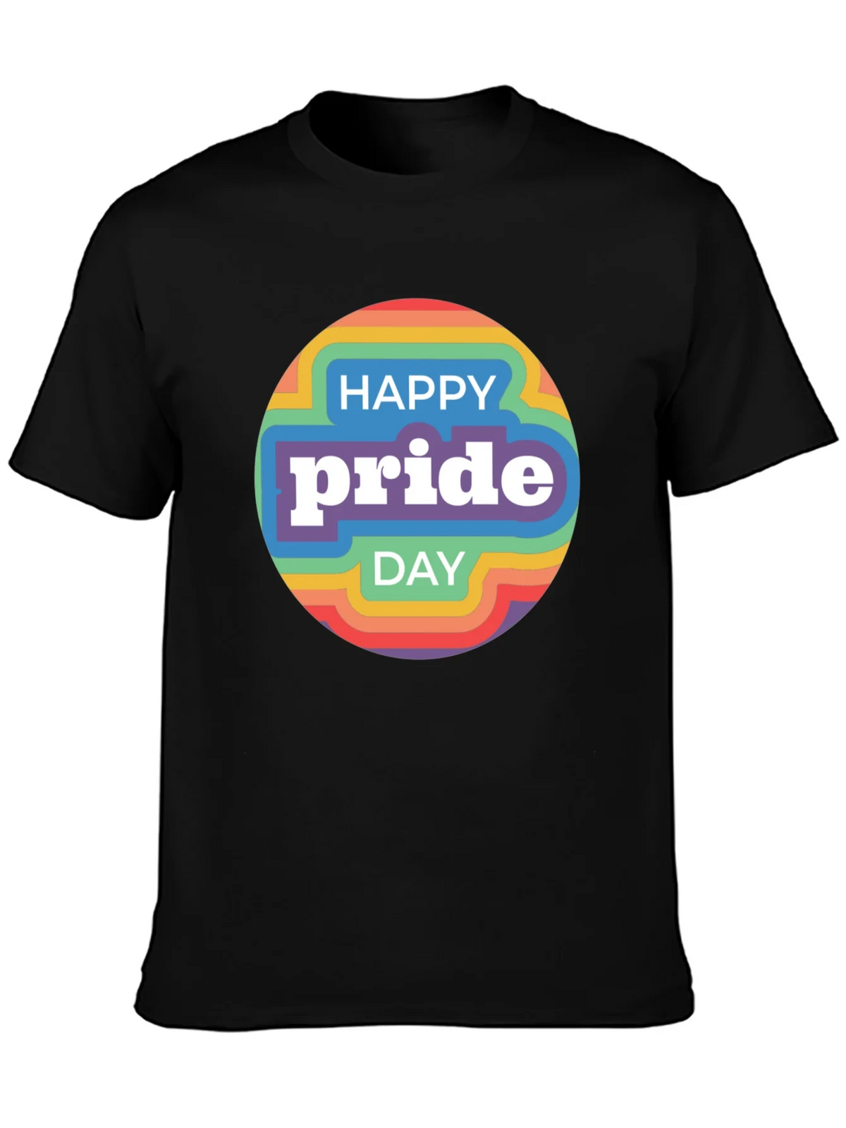 Happy Pride Day Graphic T-Shirt product image 3