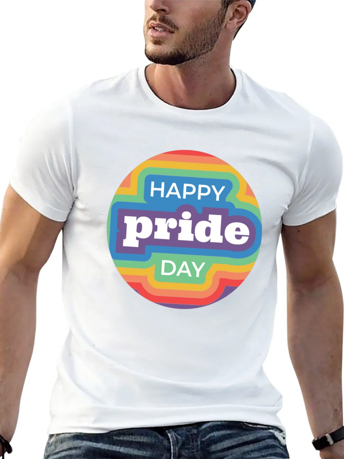 Happy Pride Day Graphic T-Shirt product image 11