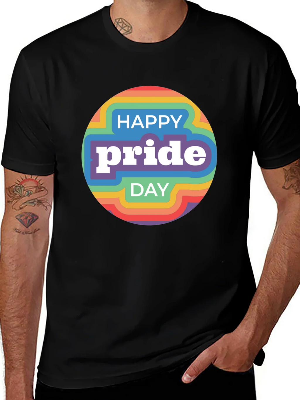 Happy Pride Day Graphic T-Shirt product image 1