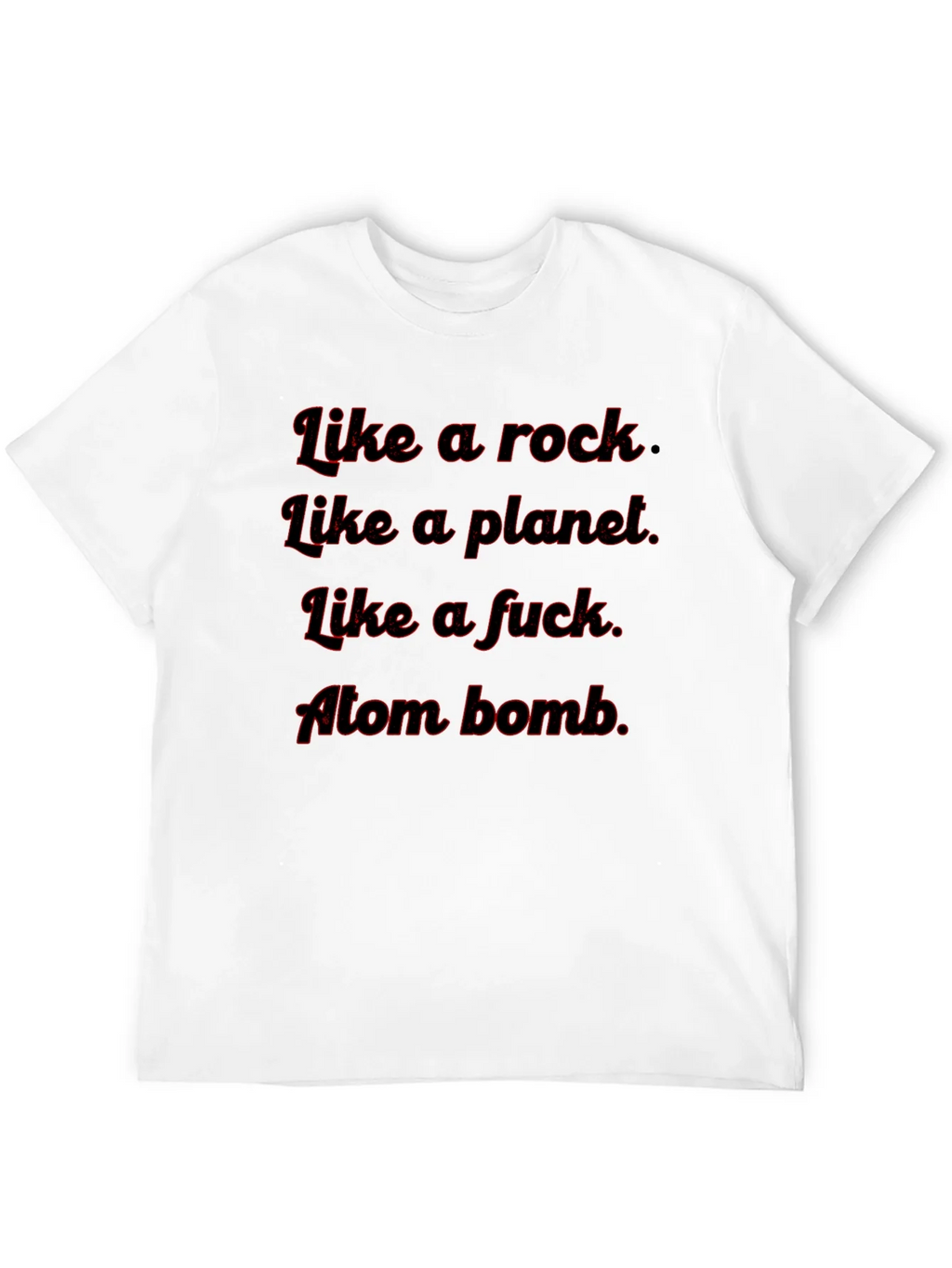 Like A Rock Tee - Funny Graphic T-Shirt product image 11