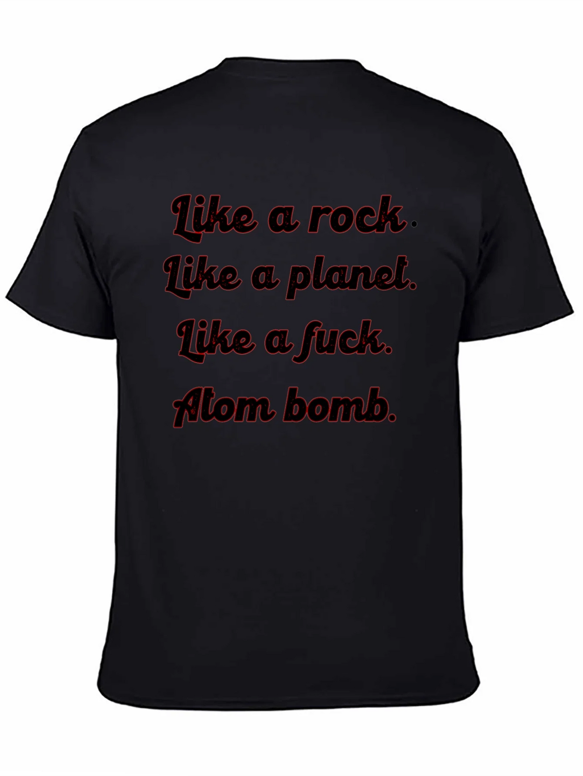 Like A Rock Tee - Funny Graphic T-Shirt product image 4