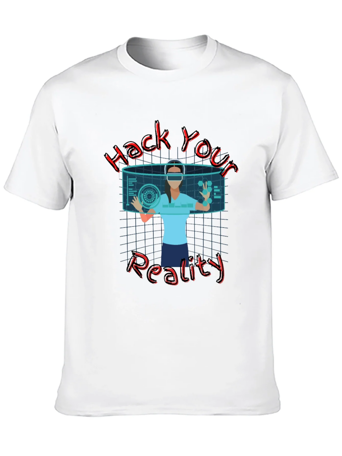 Hack Your Reality Graphic Tee - Black product image 9