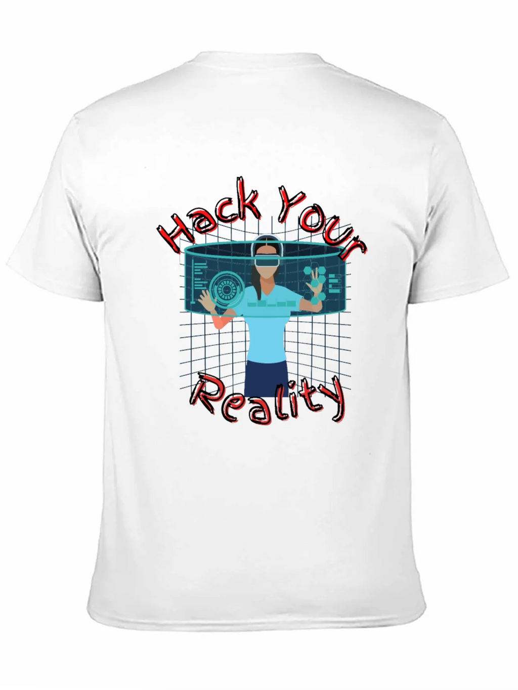 Hack Your Reality Graphic Tee - Black product image 10