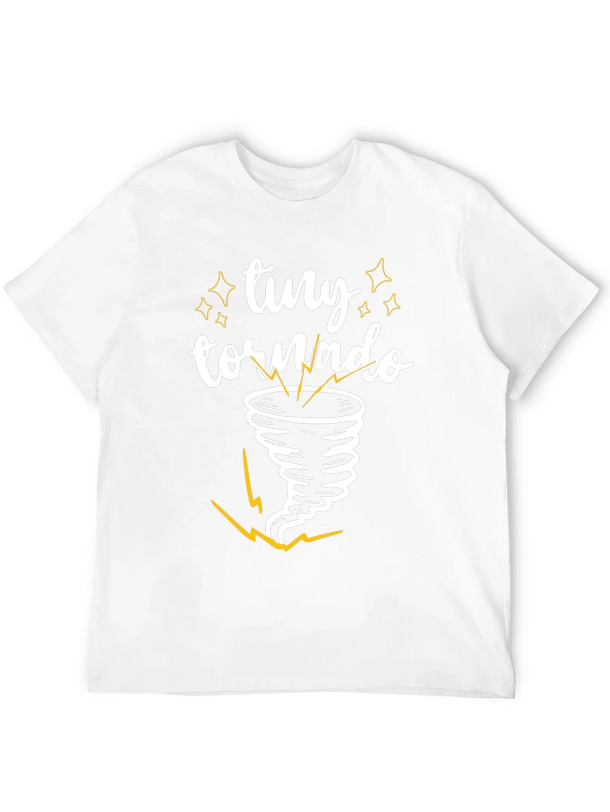 Tiny Tornado Graphic Tee - Black Cotton T-Shirt product image 6