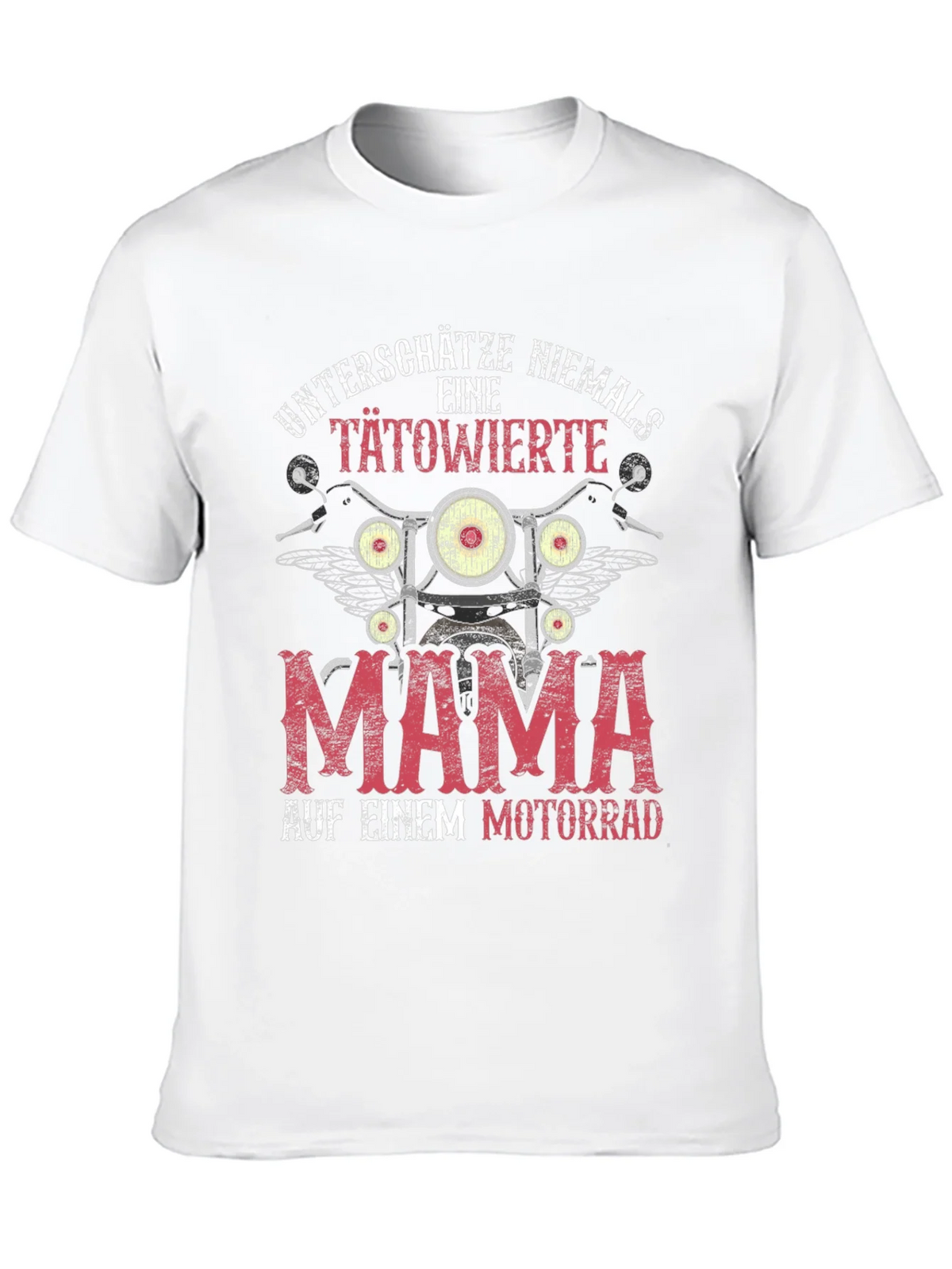Tattooed Mama Motorcycle Graphic T-Shirt product image 2
