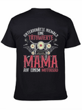 Tattooed Mama Motorcycle Graphic T-Shirt product image 1
