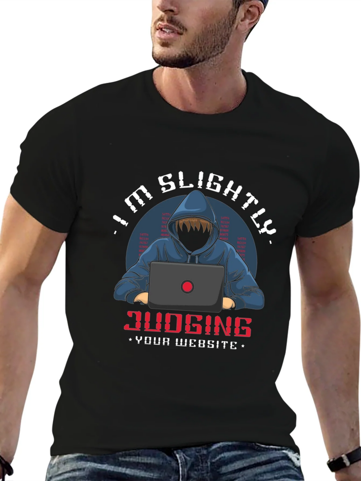 Im Slightly Judging Your Website T-Shirt product image 6