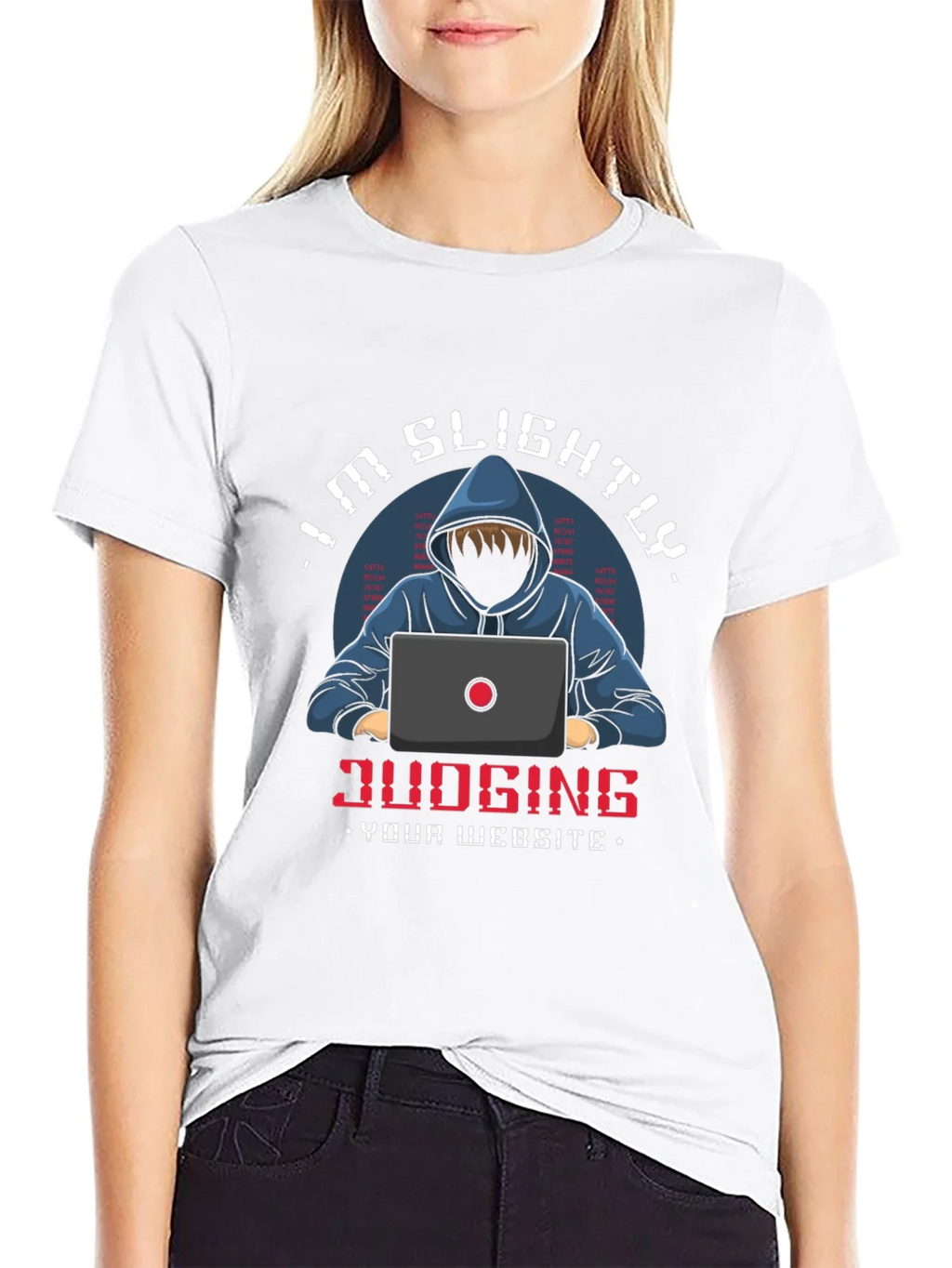 Im Slightly Judging Your Website T-Shirt product image 8