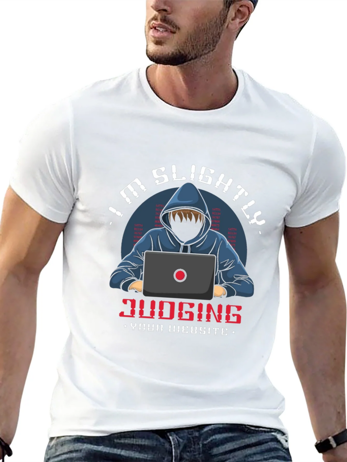 Im Slightly Judging Your Website T-Shirt product image 12