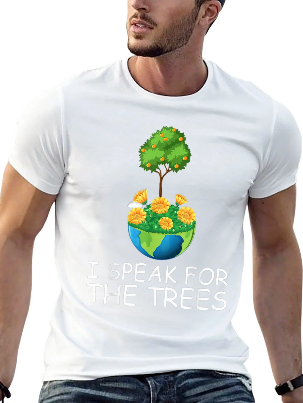 I Speak for the Trees Graphic Tee - Earth Day Shirt product image 3
