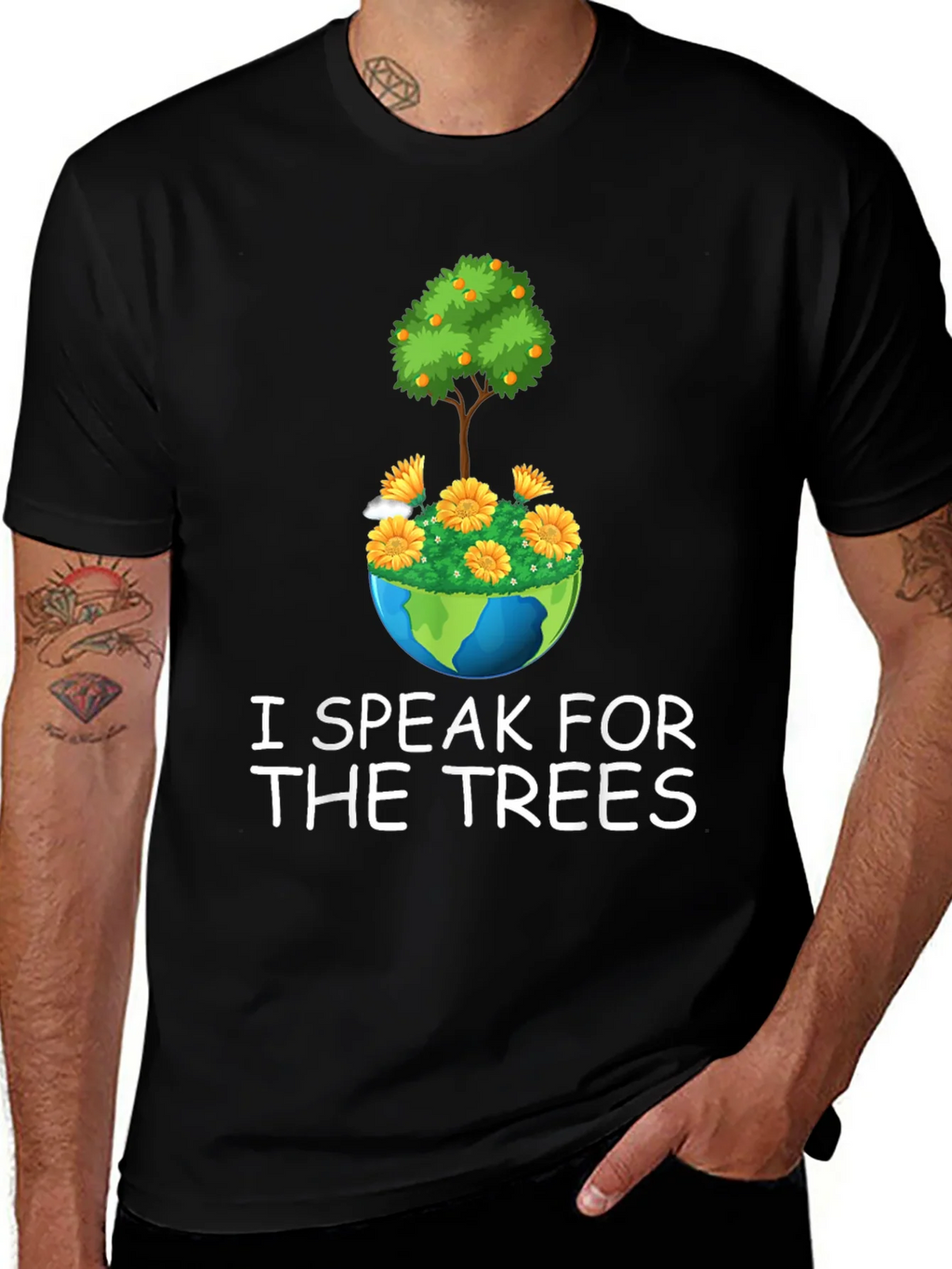I Speak for the Trees Graphic Tee - Earth Day Shirt product image 1