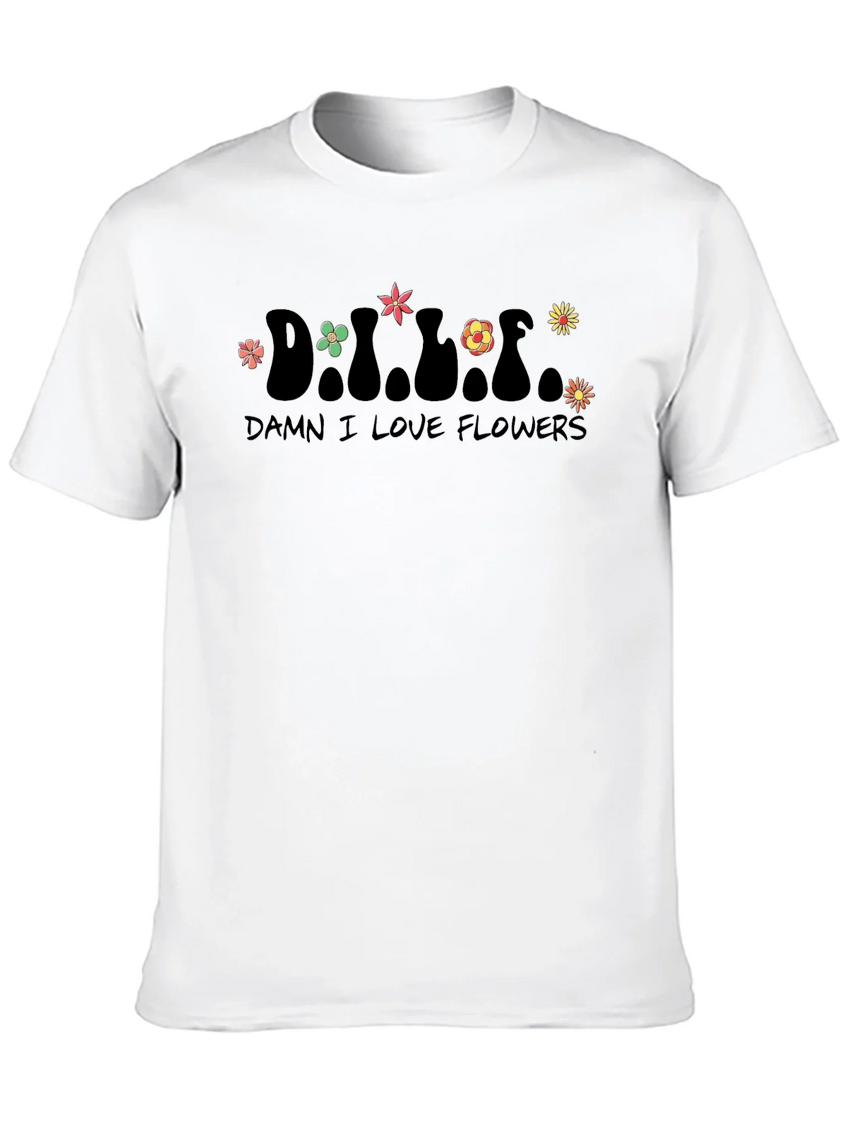 Damn I Love Flowers Graphic T-Shirt - Unisex product image 9