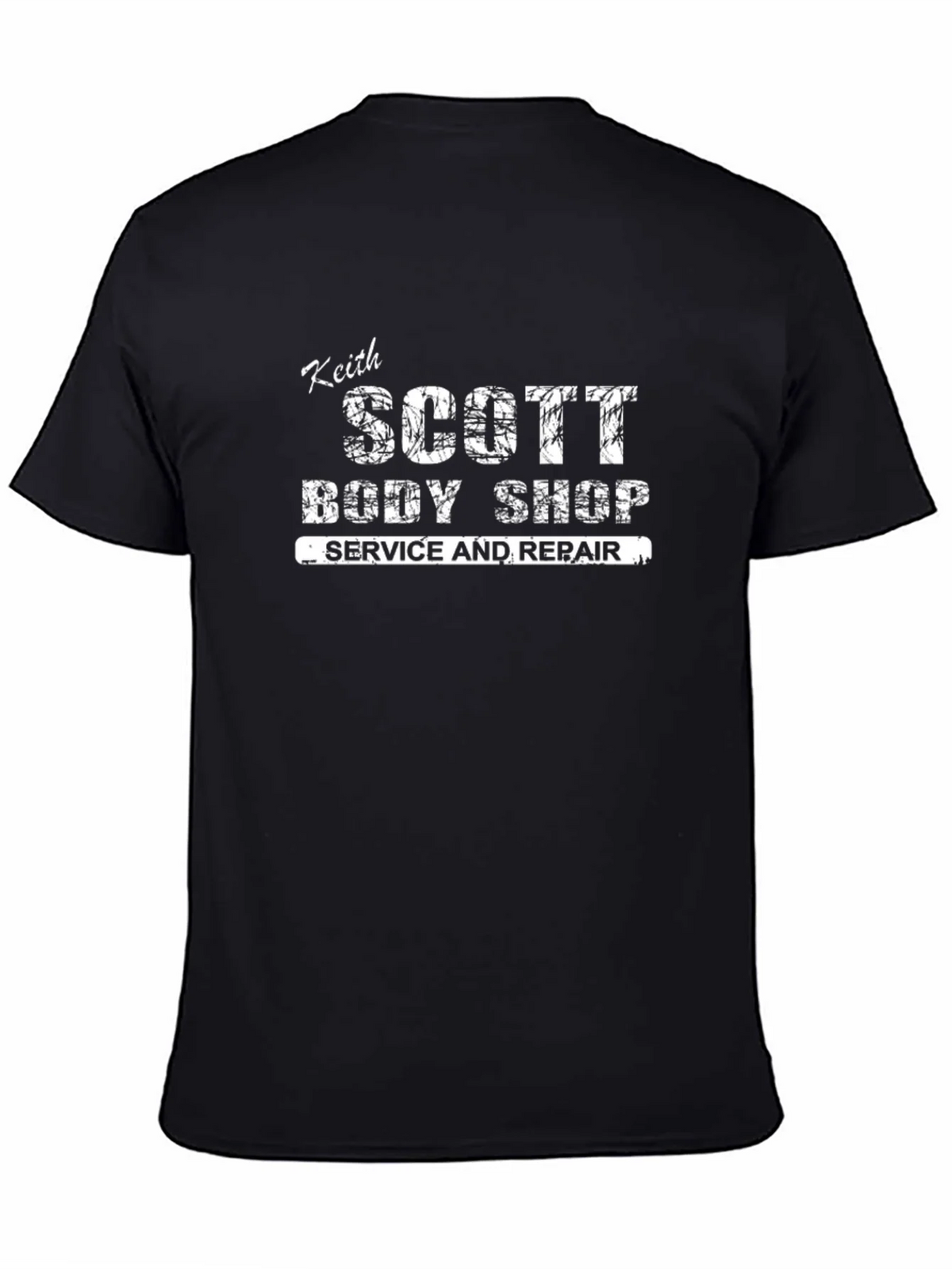 Keith Scott Body Shop Black T-Shirt product image 2