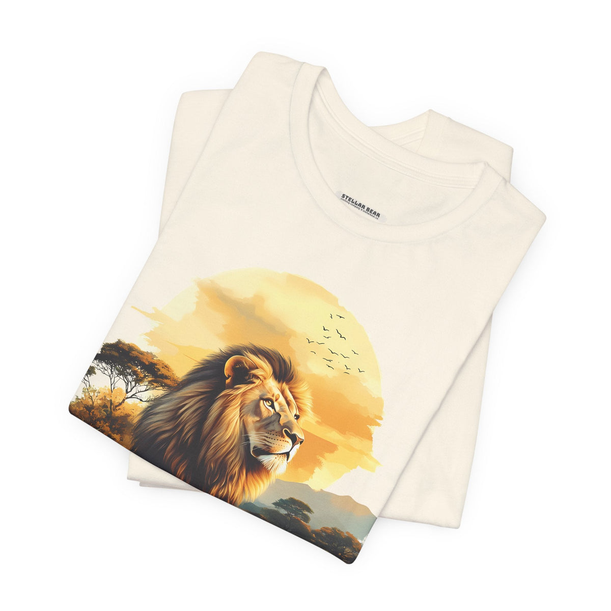 Lion Looking Graphic T-Shirt product image 1