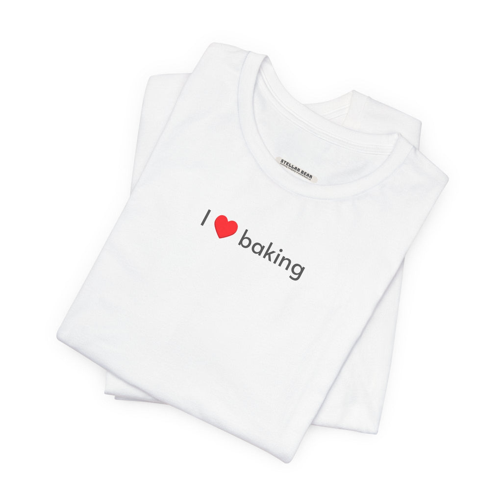 I Love Baking Minimalist Style T-Shirt product image 14