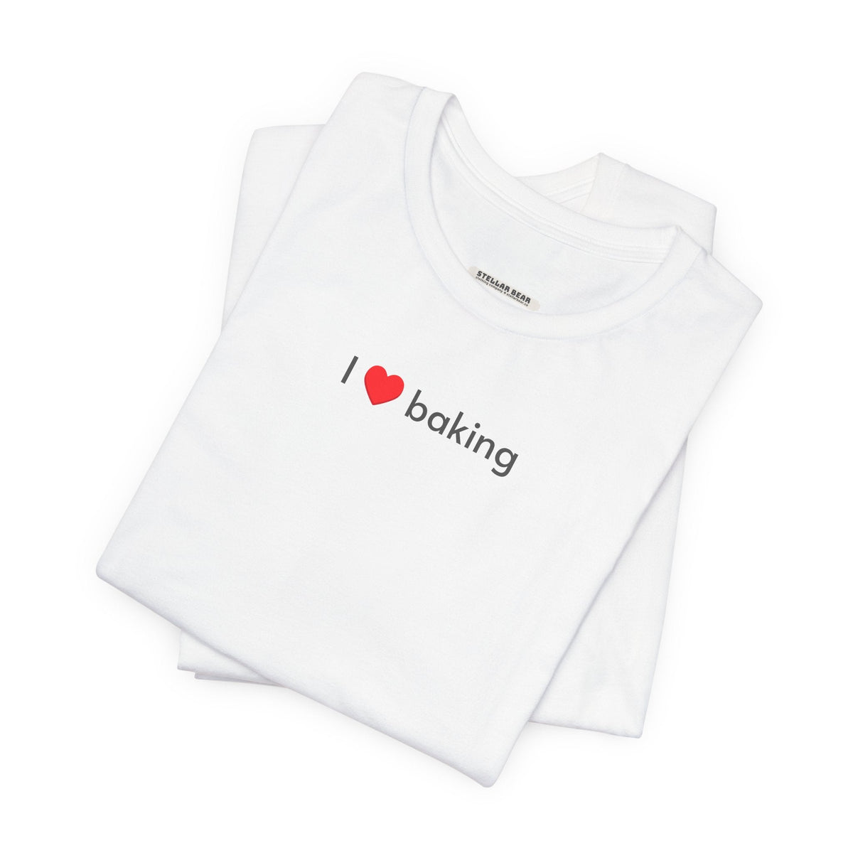 I Love Baking Minimalist Style T-Shirt product image 14