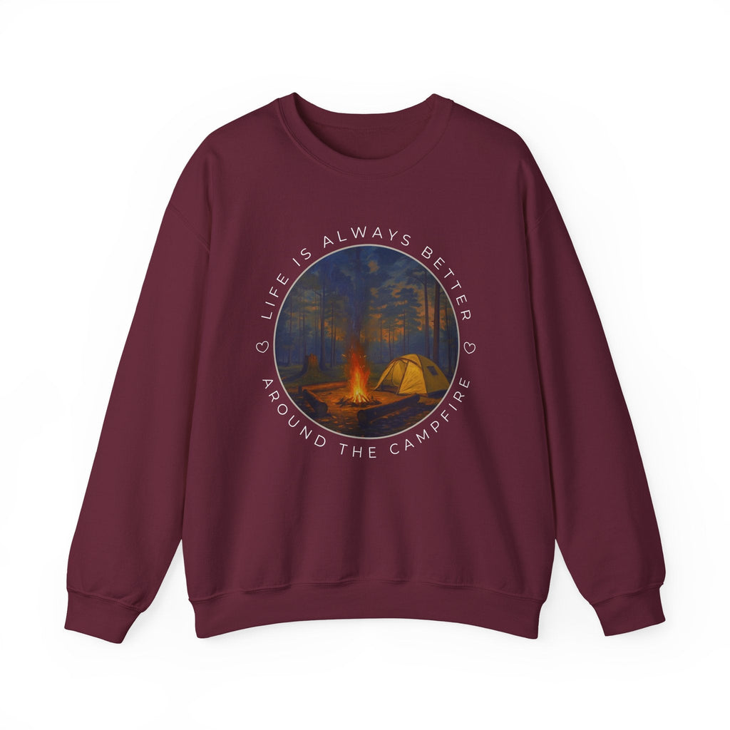 Life is Always Better Around the Campfire Graphic Sweatshirt product image 4