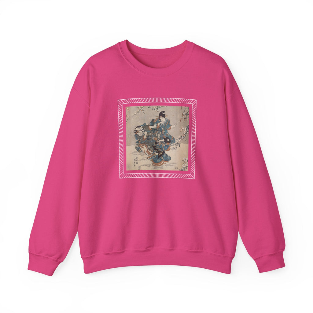 Snowball Fight 1830 Vintage Graphic Sweatshirt product image 7