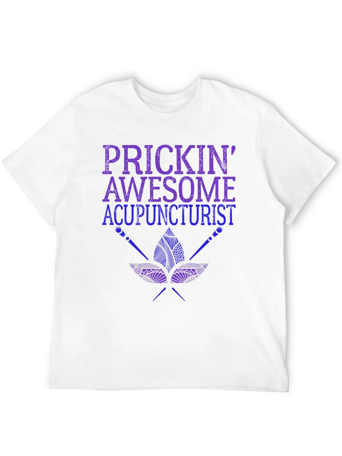 Prickin Awesome Acupuncturist T-Shirt product image 9