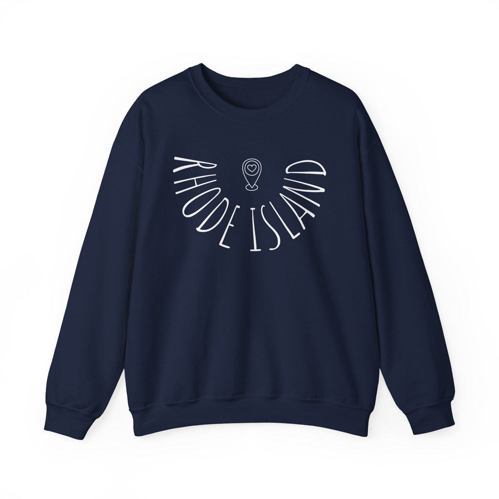 Rhode Island Liquid Letters Graphic Sweatshirt product image 3