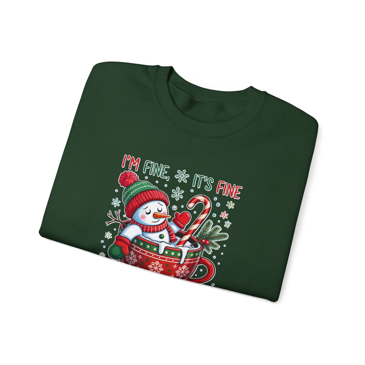 I'm Fine, It's Just Having a Meltdown Graphic Sweatshirt product image 4