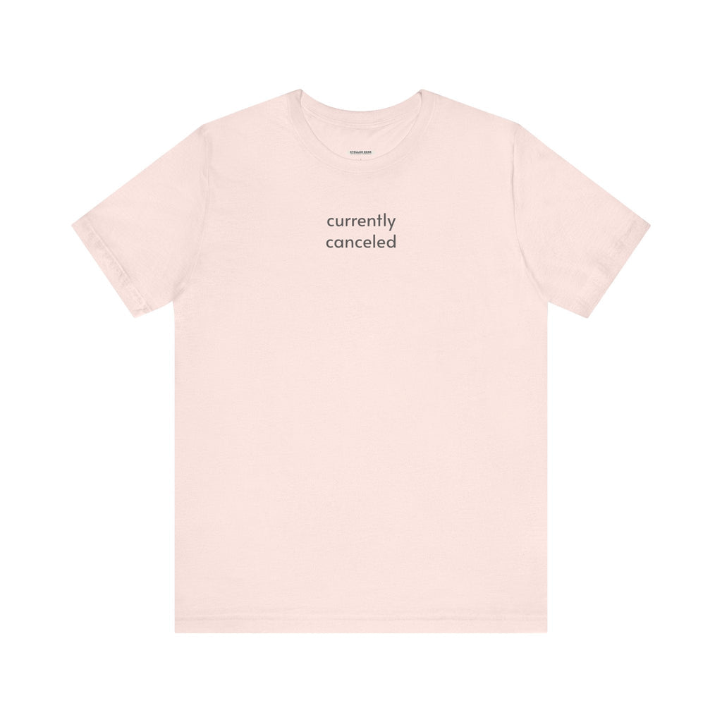 Currently Canceled Minimalist Style T-Shirt product image 14