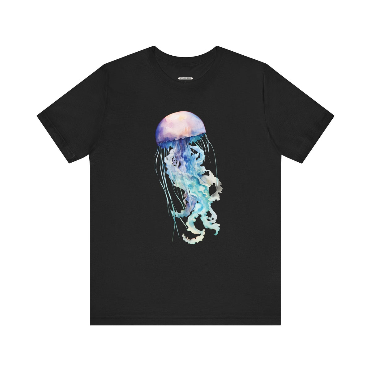 Jellyfish Lavender Green Graphic T-Shirt product image 9
