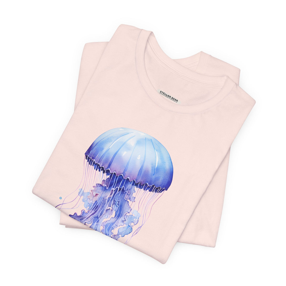 Jellyfish Lavender Blue Graphic T-Shirt product image 5