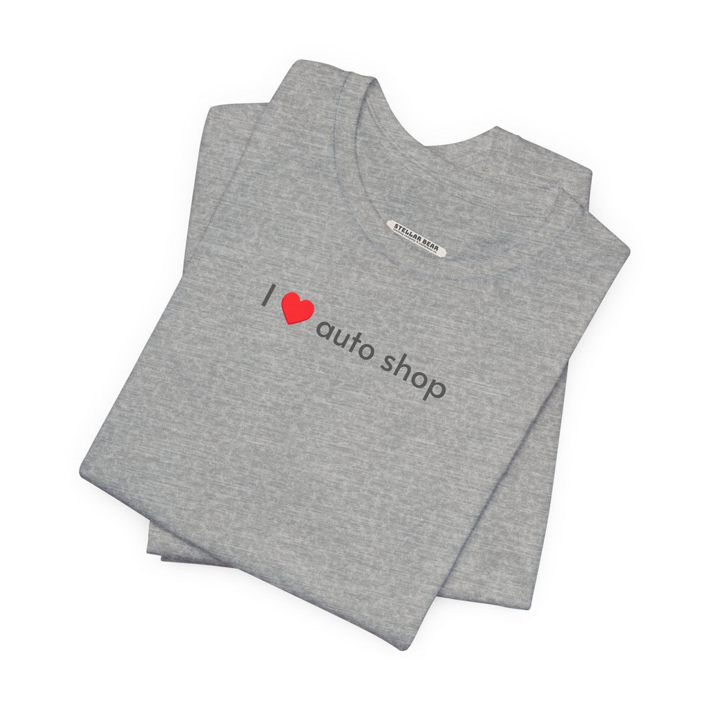 I Love Auto Shop Minimalist Style T-Shirt product image 1