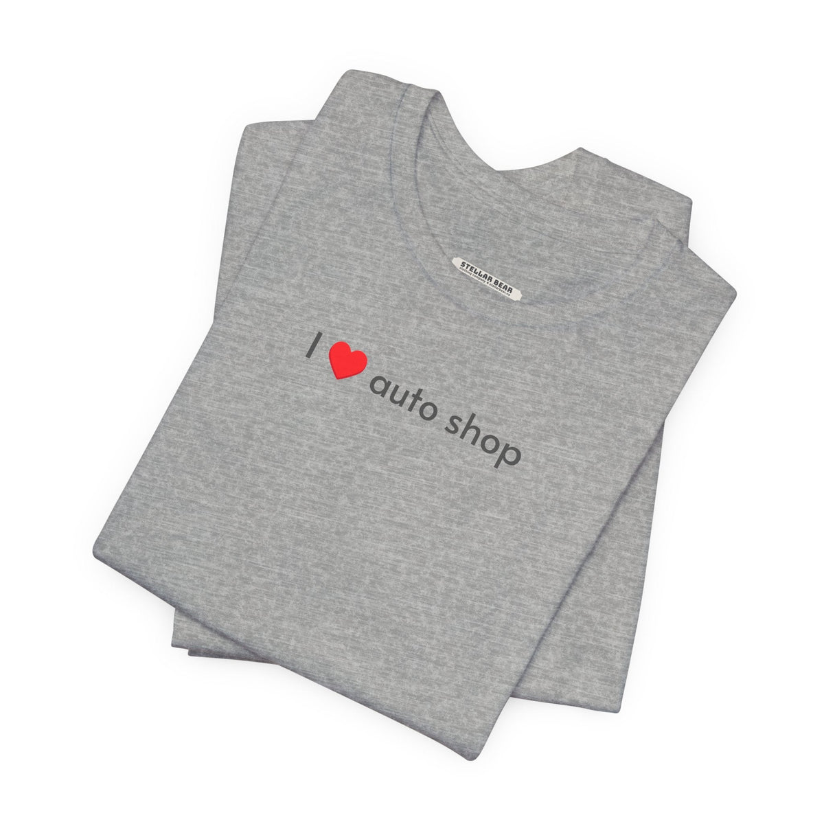 I Love Auto Shop Minimalist Style T-Shirt product image 1