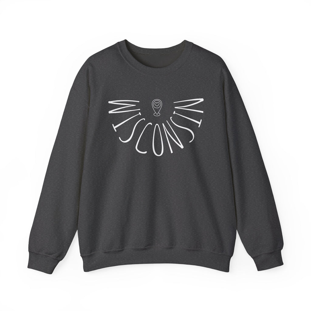 Wisconsin Liquid Letters Graphic Sweatshirt product image 3