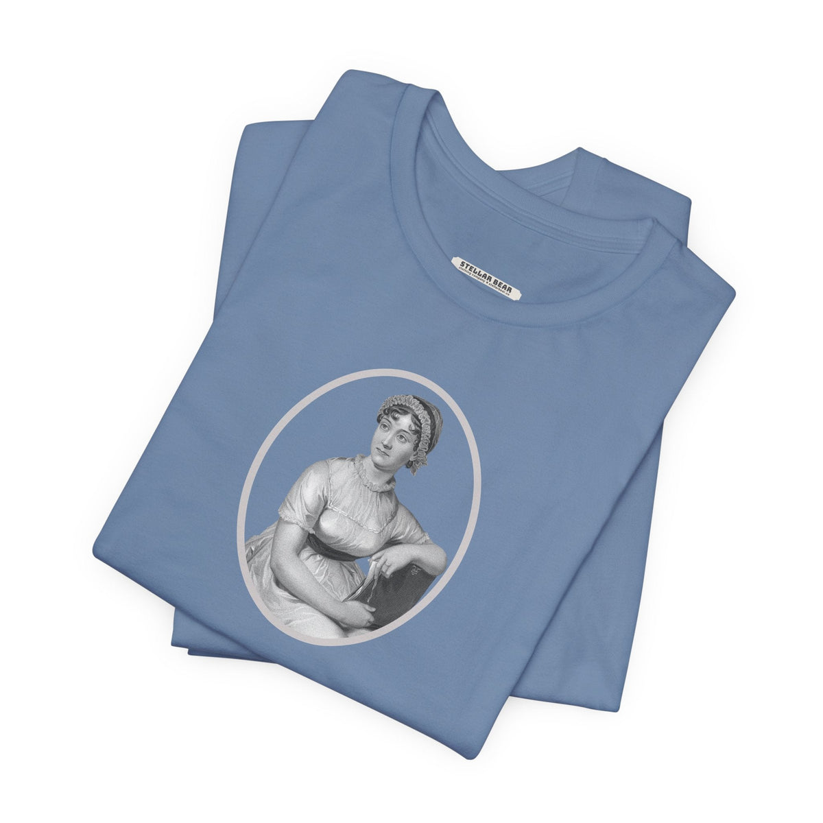 Jane Austen Portrait Vintage Graphic T-Shirt product image 3