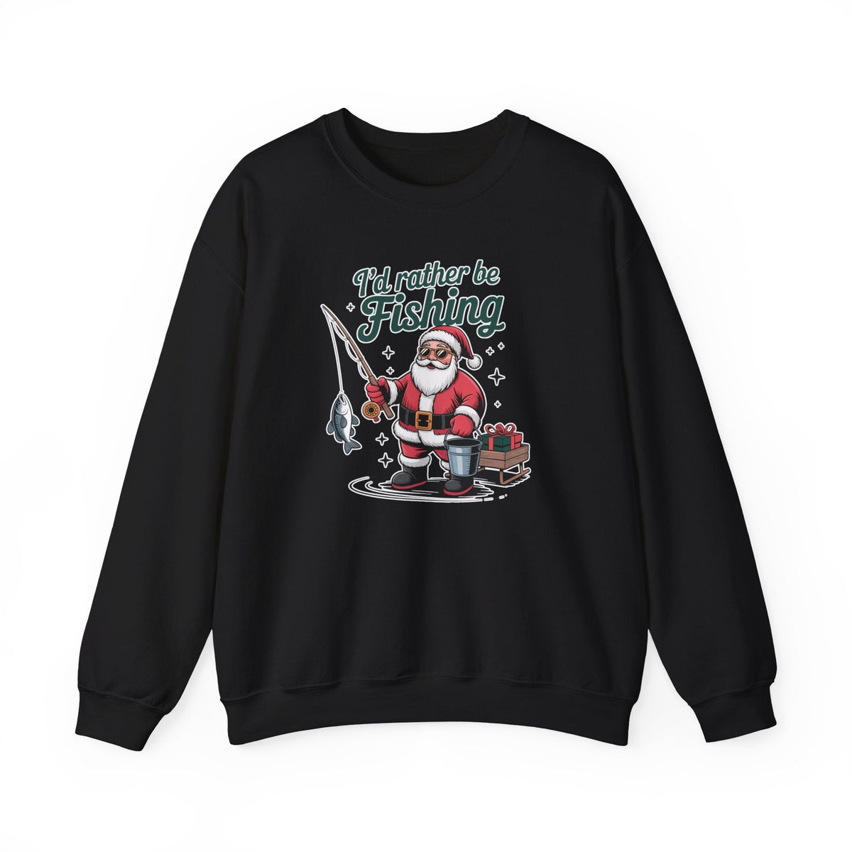 I'd Rather Be Fishing Graphic Sweatshirt product image 1