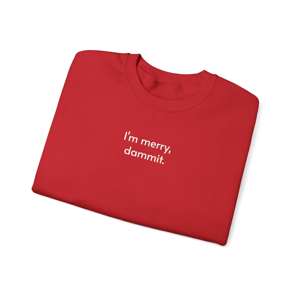 I'm Merry, Dammit Minimalist Style Sweatshirt product image 2