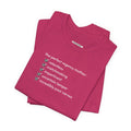The Perfect Regency Mother Checklist T-Shirt (Jane Austen) product image 1