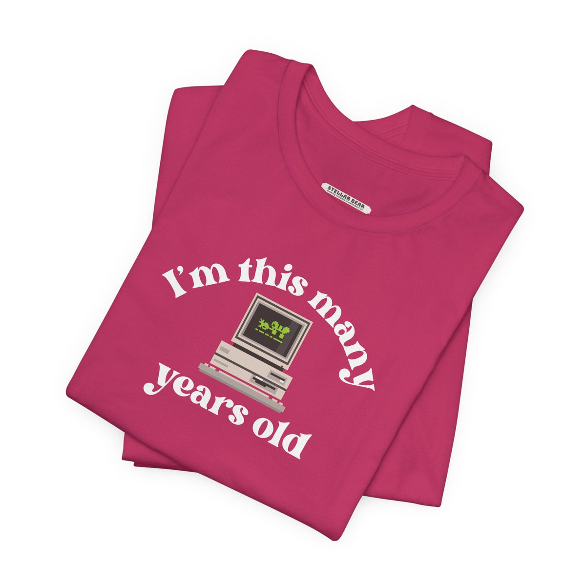 I'm This Many Years Old (Computer) Graphic T-Shirt product image 2