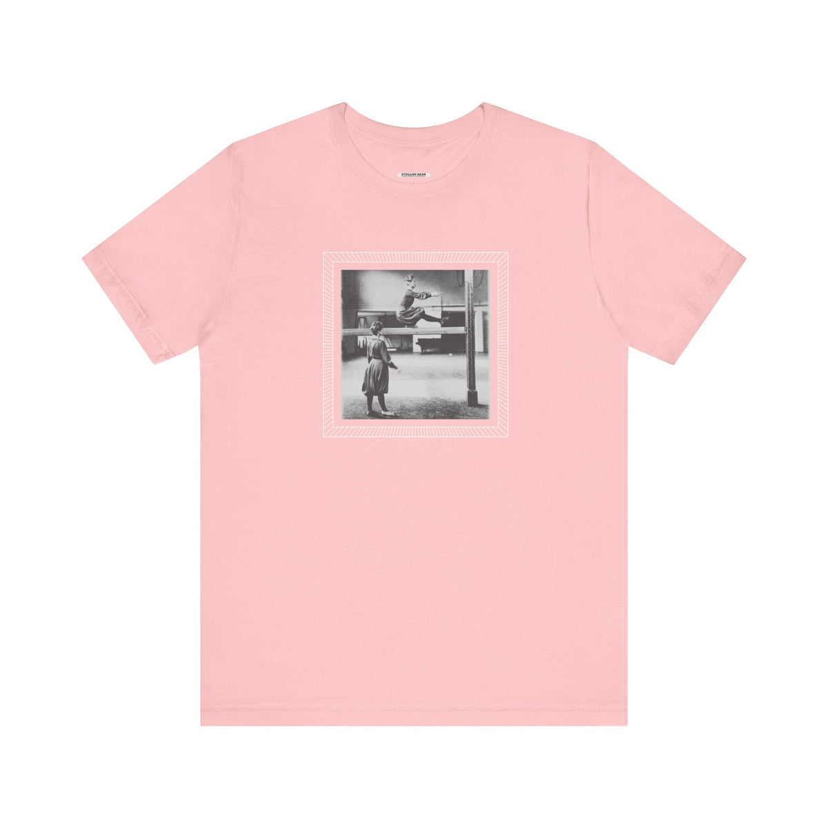 On the Balance Beam 1902 Vintage Graphic T-Shirt product image 13