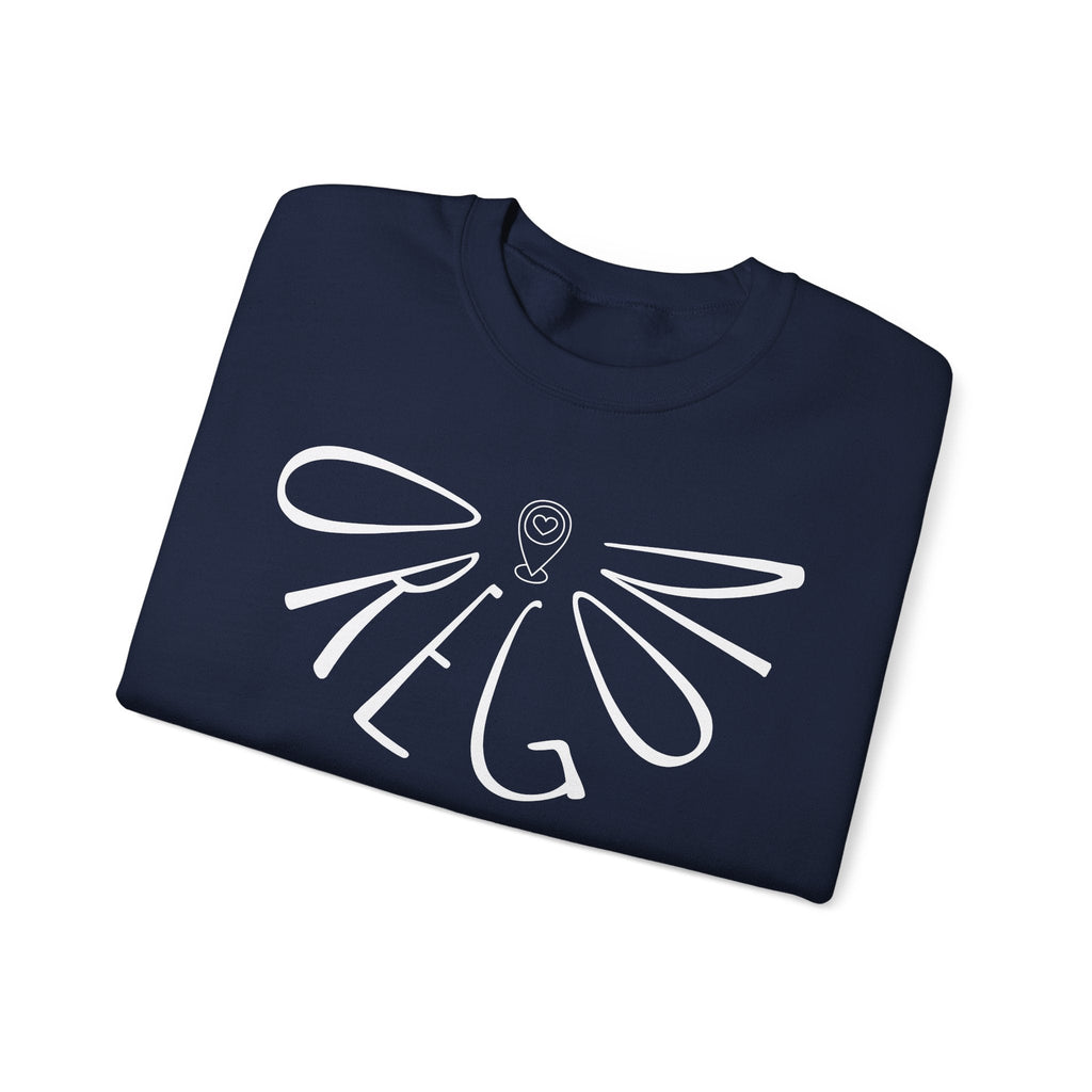Oregon Liquid Letters Graphic Sweatshirt product image 9